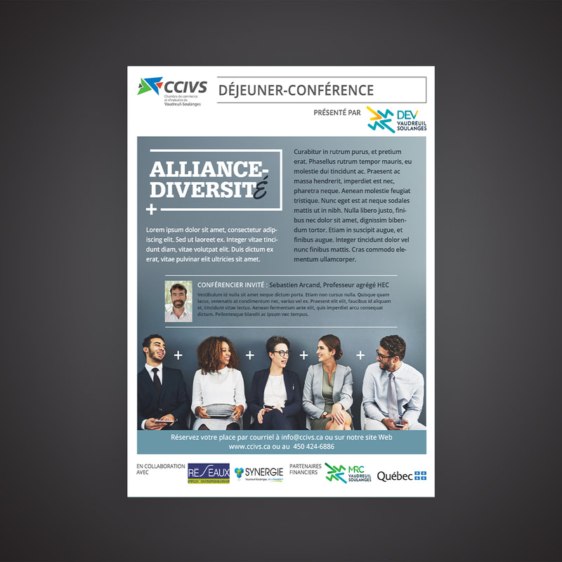 CCIVS Alliance Diversité - Feuillet promo - Tofubox ©