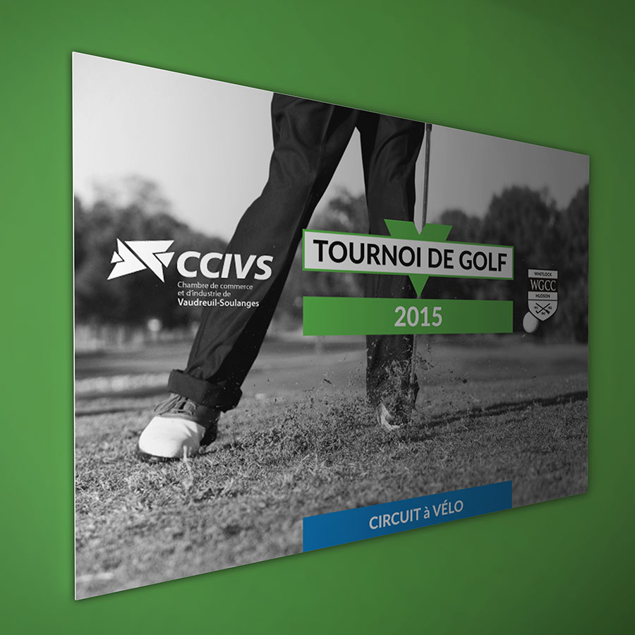 CCIVS Golf - Affiche - Tofubox ©